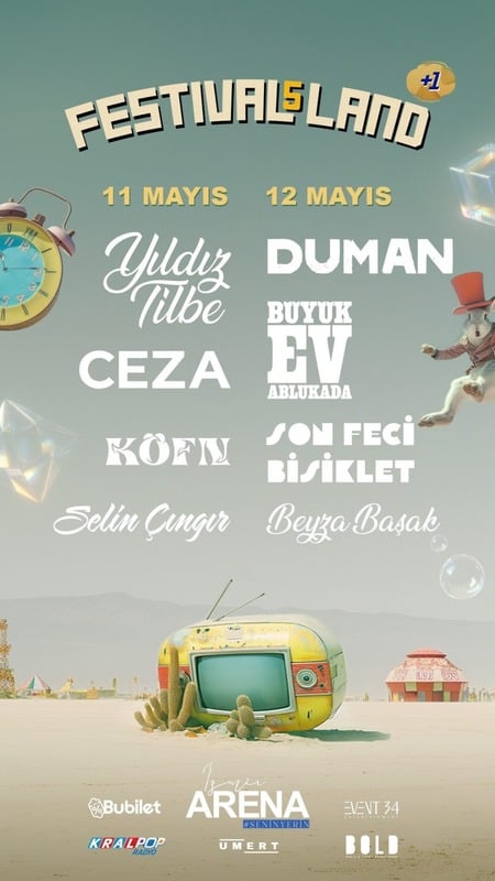 Festivalland festival poster