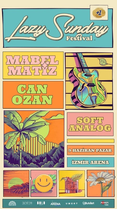 Lazy Sunday Festival poster