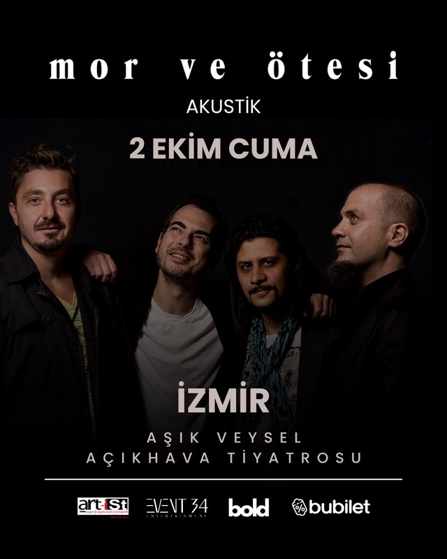 Mor ve Ötesi Akustik, Izmir poster